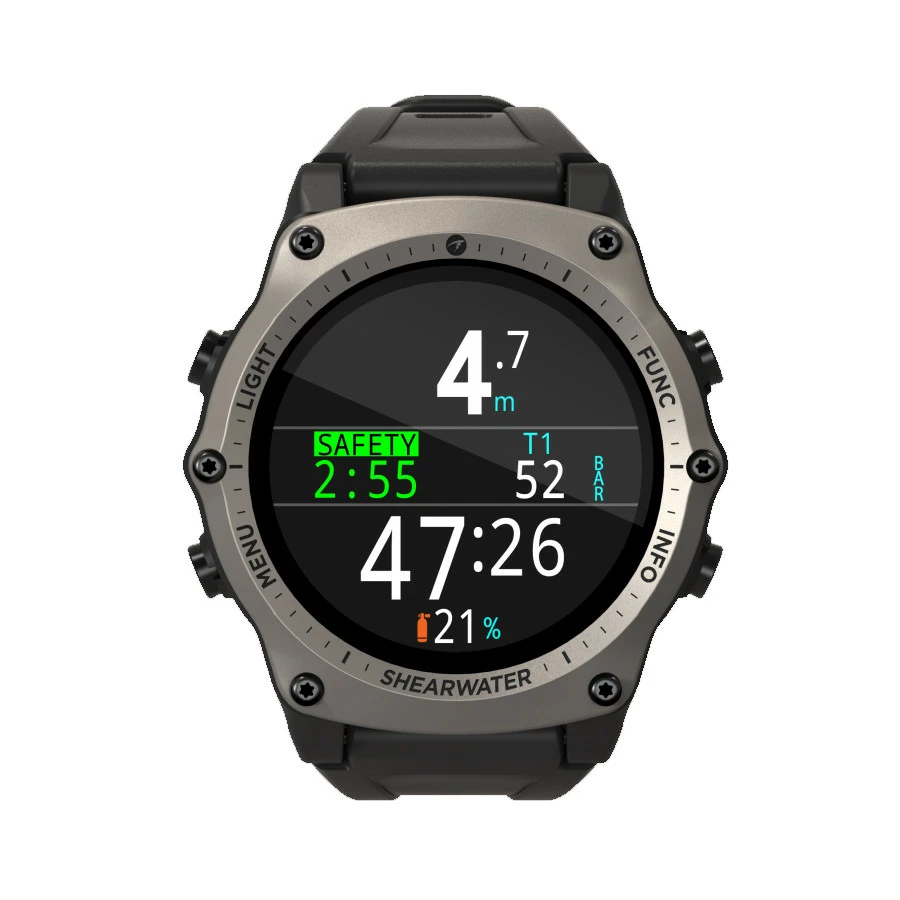 Ordinateur de Plongée TERIC SHEARWATER Silver - Hautes Performances