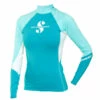 Combinaison de Plongée Lycra T FLEX CARBBEAN SCUBAPRO UPF 80 Manches Longues pour Femme - Protection Solaire Optimale