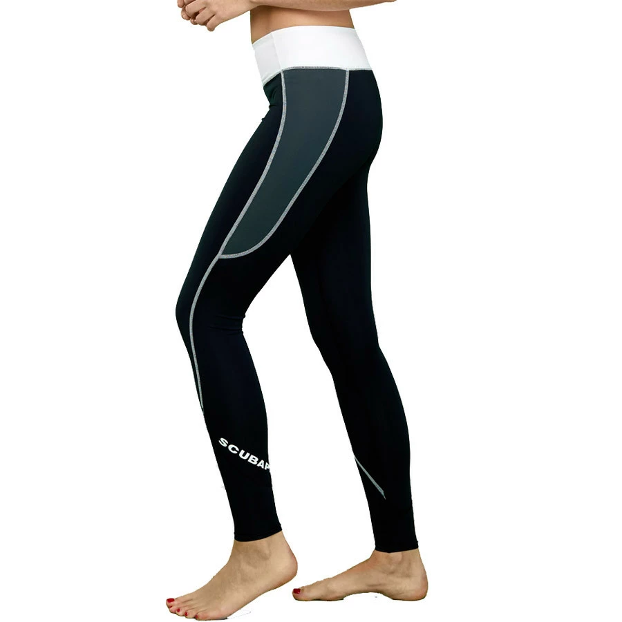 Lycra LEGGINGS GRAPHITE SCUBAPRO UPF 80 - Protection Solaire pour Plongée