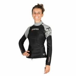 Sous Combinaison ULTRASKIN MARES Dame Manches Longues - Combinaison de Plongée Thermique pour Femme