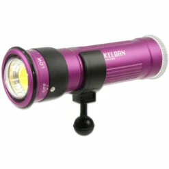 Phare VIDEO 8X CRI KELDAN - Lampe de Plongée Haute Performance pour Vidéo Sous-Marine