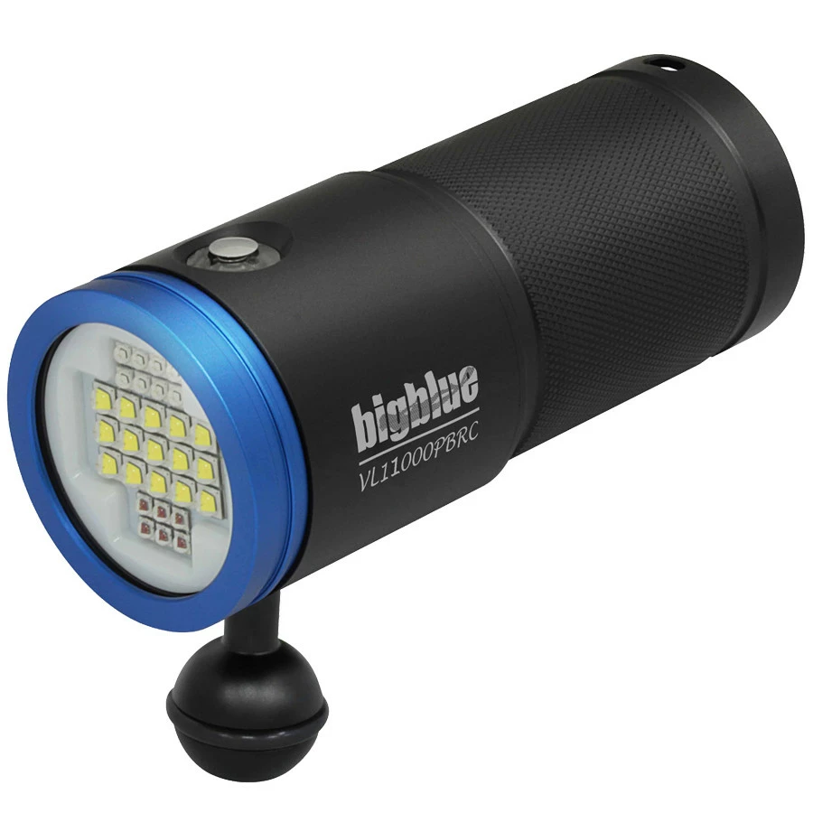Phare VL11000 PBRC BIGBLUE - Lampe de Plongée Puissante pour Photo et Vidéo Sous-Marine