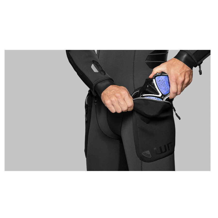 Combinaison W7 WATERPROOF 5mm Homme - Combinaison de Plongée Étanche et Confortable – Image 5