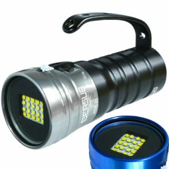 Phare WIDE 20 EVO Li BERSUB - Lampe de Plongée LED Puissante et Étanche
