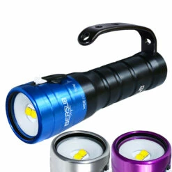 Phare WIDE EVO AA BERSUB - Lampe de Plongée Puissante et Étanche