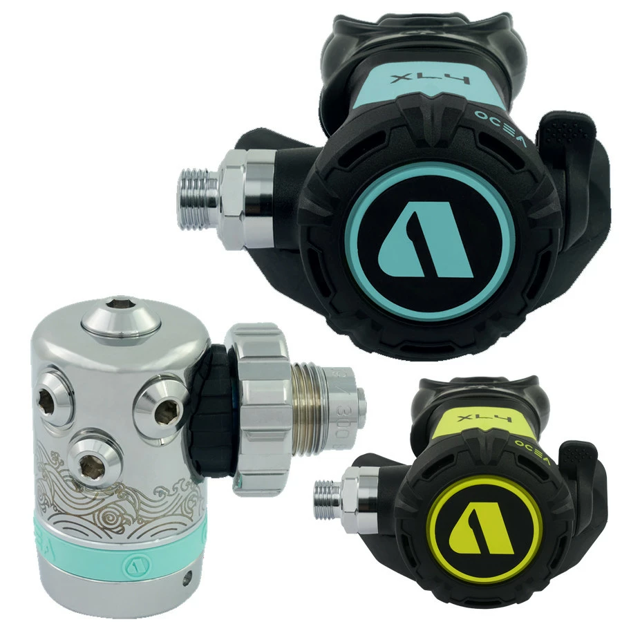 Pack Détendeur Plongée XL4 OCEA APEKS Bleu Din + Octopus XL4 - Complet pour Plongée