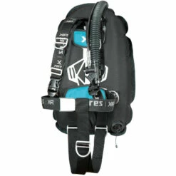 Mares Harnais XR-REC TRIM SINGLE BACKMOUNT SET Bleu - Gilet Stabilisateur de Plongée