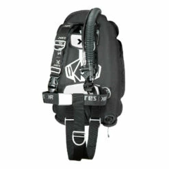 Mares Harnais XR-REC TRIM SINGLE BACKMOUNT SET Blanc - Gilet Stabilisateur de Plongée