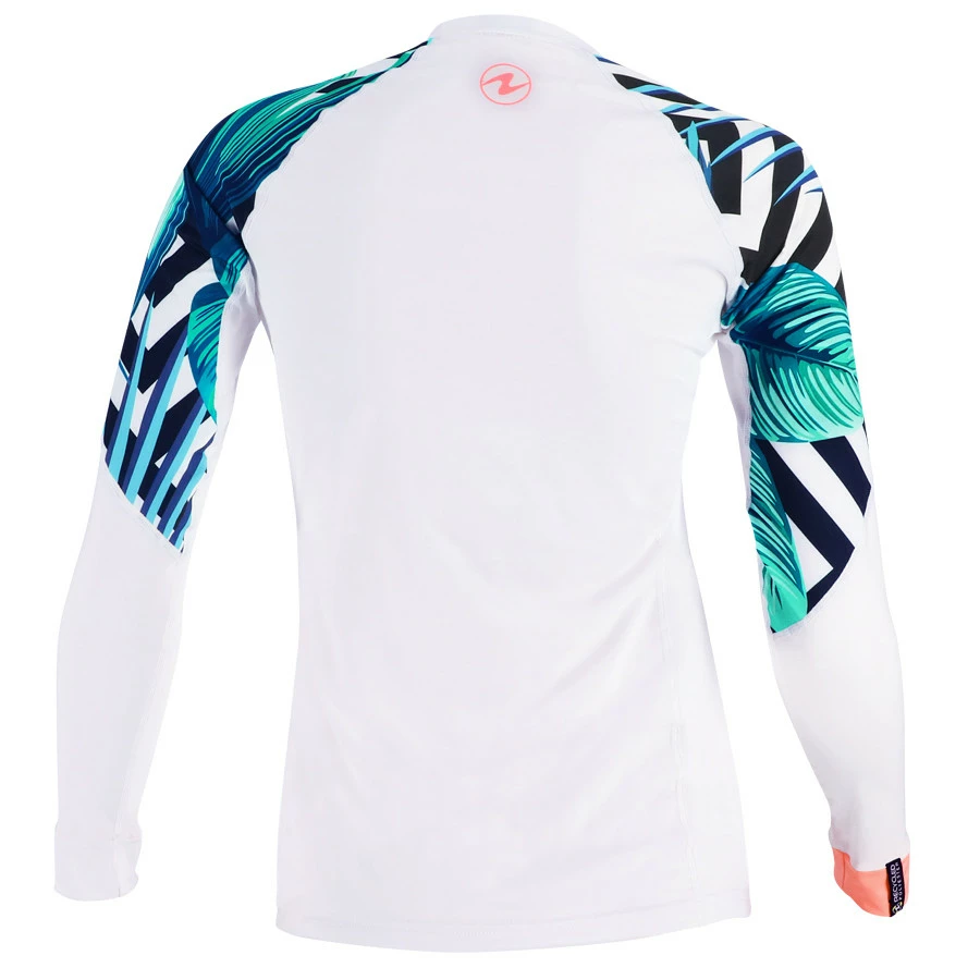 Combinaison Lycra RASH GUARD XSCAPE AQUALUNG Dame - Protection Solaire pour Plongée – Image 4